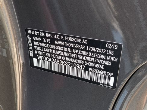 Certified 2019 Porsche 718 Boxster RWD image 29