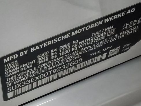 Used 2026 BMW X6 xDrive40i AWD/4WD image 14