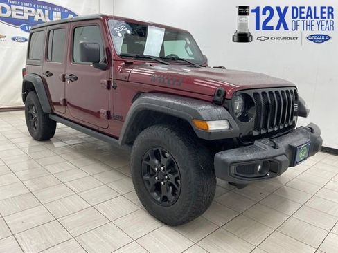 Used 2021 Jeep Wrangler Unlimited Sport AWD/4WD image 1