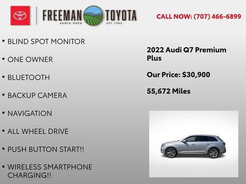 Used 2022 Audi Q7 3.0T Premium Plus w/ Premium Plus Package AWD/4WD image 11