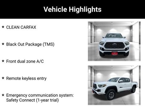 Used 2023 Toyota Tacoma TRD Off-Road w/ Black Out Package (TMS) AWD/4WD image 2