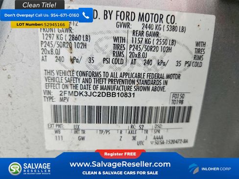 Used 2013 Ford Edge SEL FWD image 17