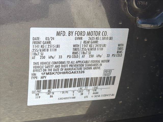 Used 2024 Ford Explorer XLT RWD image 24