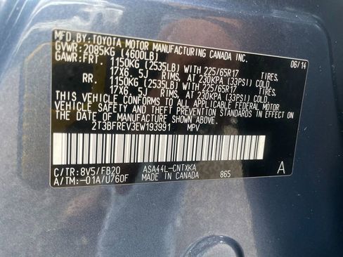 Used 2014 Toyota RAV4 LE AWD/4WD image 32