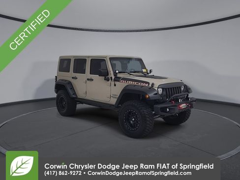 Certified 2017 Jeep Wrangler Unlimited Rubicon AWD/4WD image 4