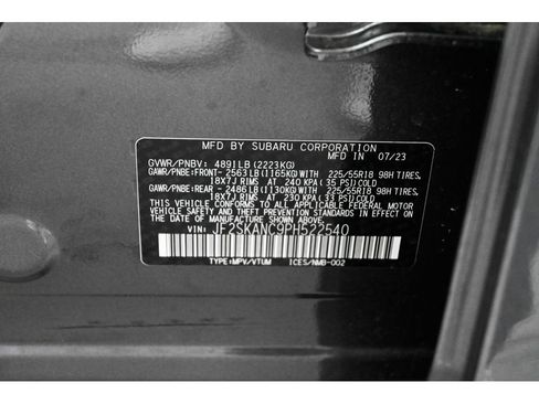 Used 2023 Subaru Forester Limited w/ Popular Package #2 AWD/4WD image 35