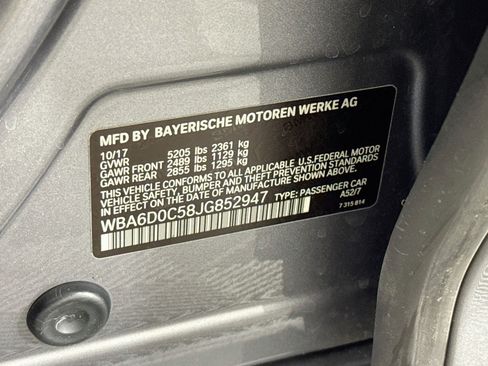 Used 2018 BMW 640i Gran Coupe RWD image 38