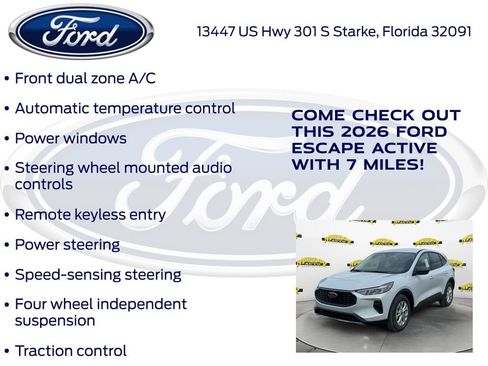 New 2026 Ford Escape Active w/ Tech Pack #1 image 20