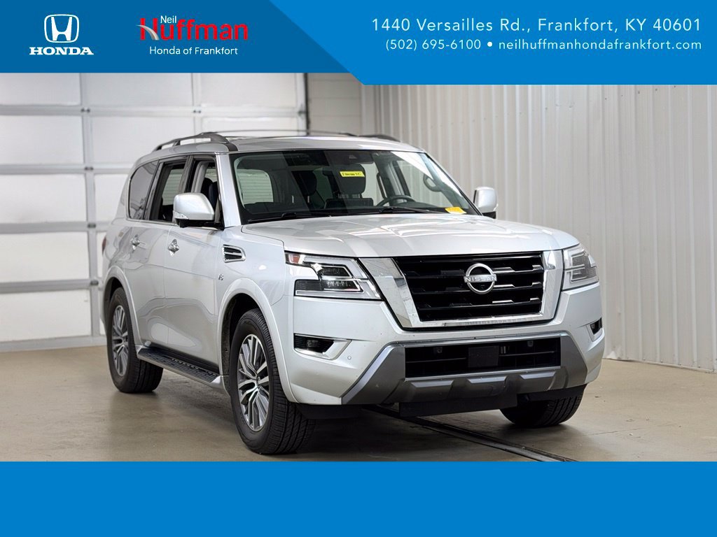 Used 2022 Nissan Armada SL w/ Captain's Chairs Package AWD/4WD image 1