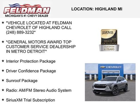 New 2026 Chevrolet Trax RS image 3