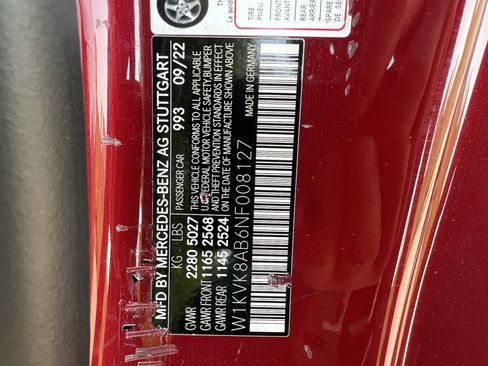 Certified 2022 Mercedes-Benz SL 55 AMG 4MATIC image 37