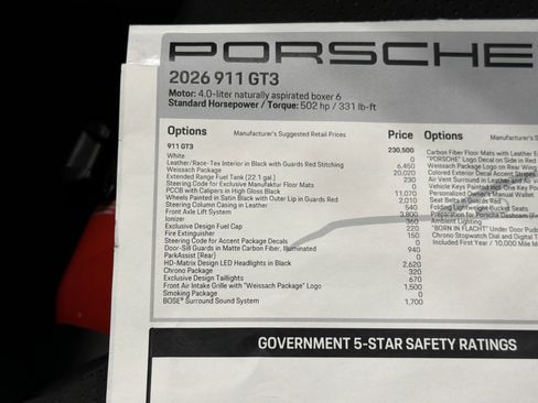 New 2026 Porsche 911 GT3 image 63