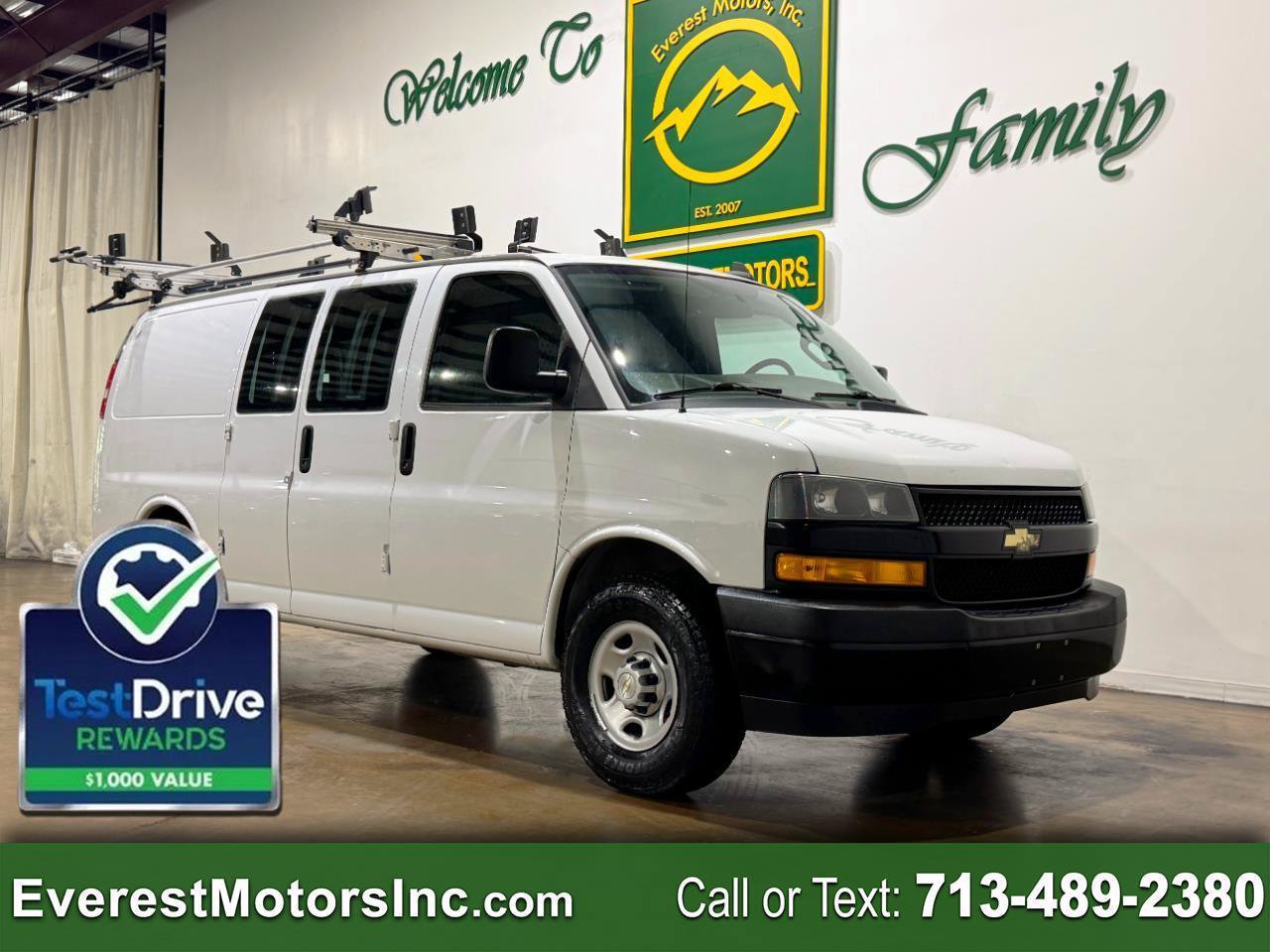Used 2020 Chevrolet Express 2500 w/ Safety Package RWD image 1