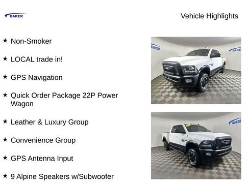 Used 2018 RAM 2500 Power Wagon w/ Leather & Luxury Group AWD/4WD image 4