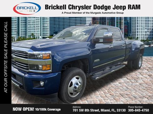 Used 2016 Chevrolet Silverado 3500 High Country w/ Duramax Plus Package AWD/4WD image 1