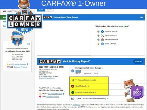 Used 2020 RAM 1500 Big Horn image 2