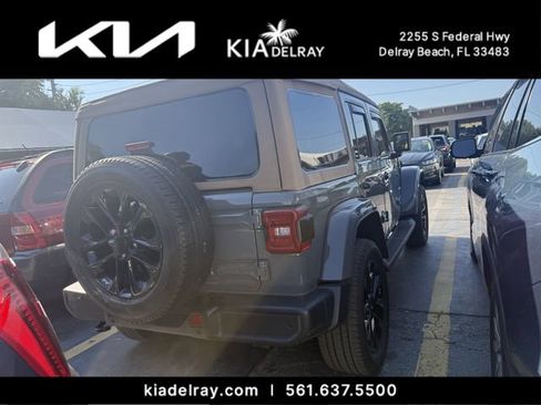 Used 2021 Jeep Wrangler Unlimited Sahara w/ Safety Group AWD/4WD image 2