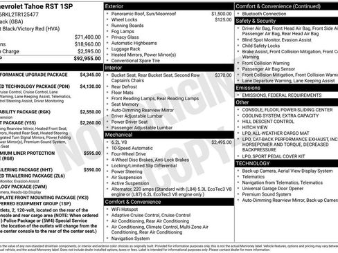 New 2026 Chevrolet Tahoe RST image 10