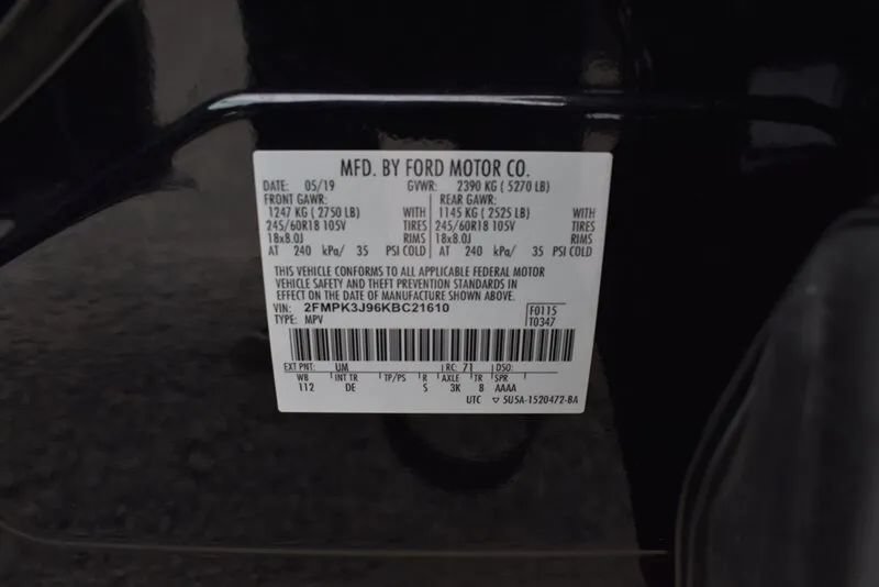 Used 2019 Ford Edge SEL FWD image 28
