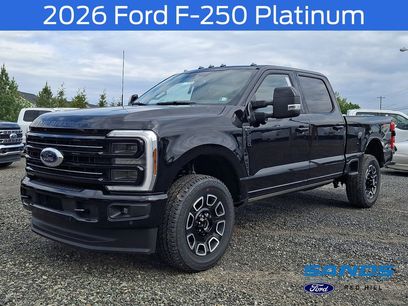 New 2026 Ford F250 Platinum