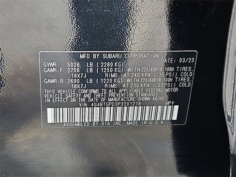 Used 2023 Subaru Outback Touring XT image 28