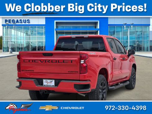 New 2025 Chevrolet Silverado 1500 Custom w/ LPO, Dark Essentials Package image 5