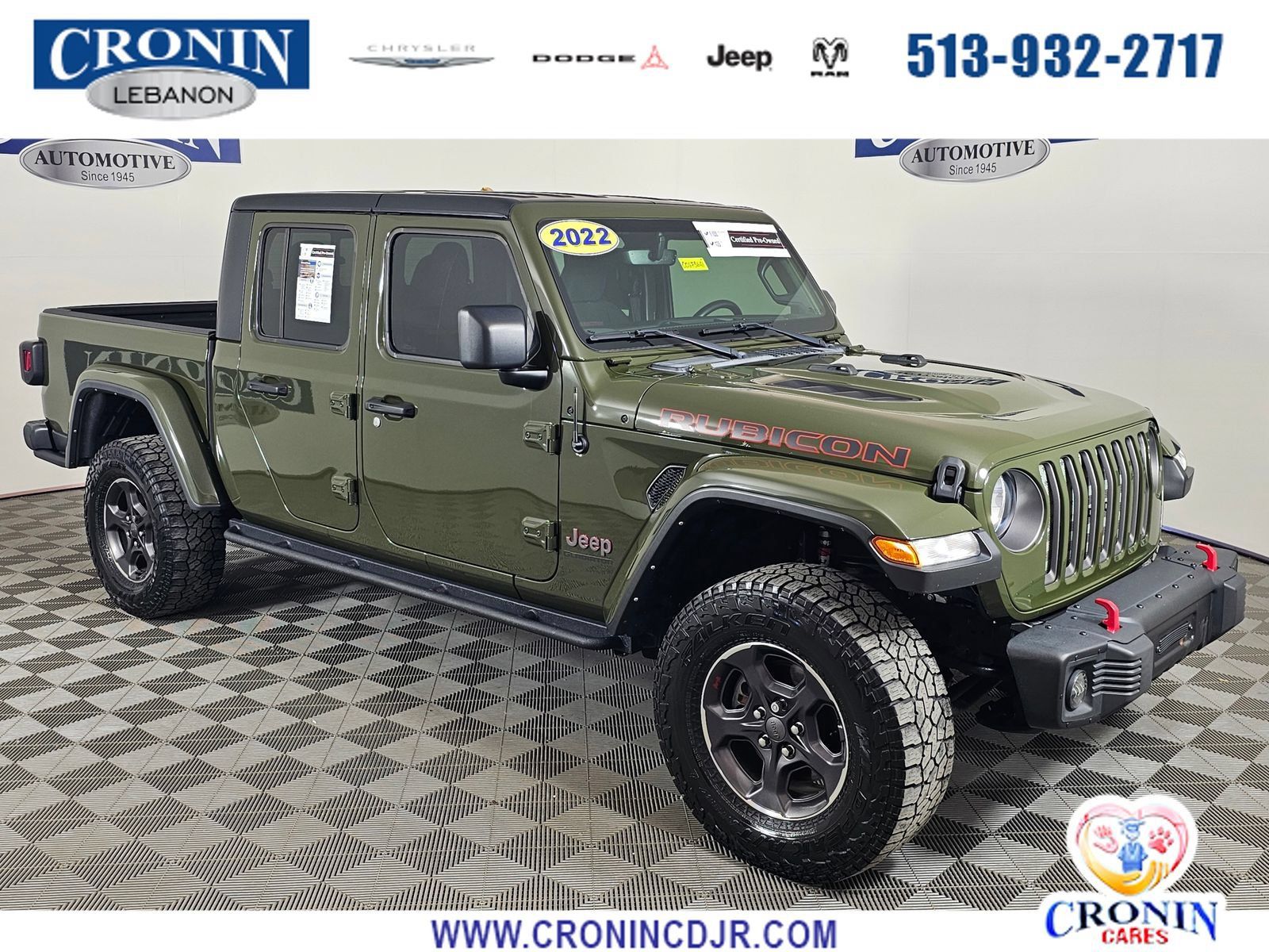 Used 2022 Jeep Gladiator Rubicon w/ Trailer Tow Package AWD/4WD image 1