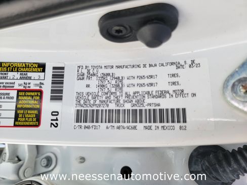 Used 2023 Toyota Tacoma TRD Sport w/ Technology Package image 33