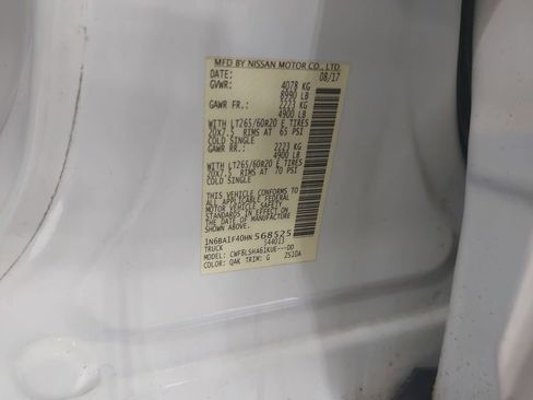 Used 2017 Nissan Titan SV AWD/4WD image 97