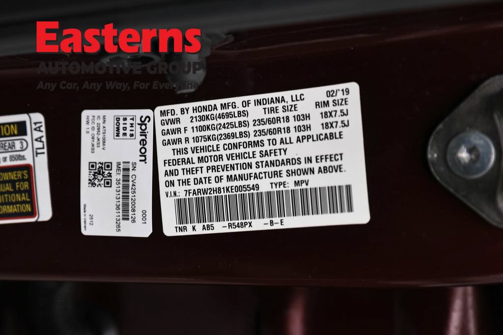 Used 2019 Honda CR-V EX-L image 35