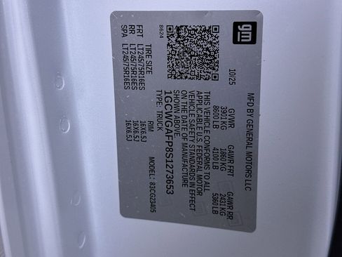 New 2025 Chevrolet Express 2500 w/ Driver Convenience Package image 61