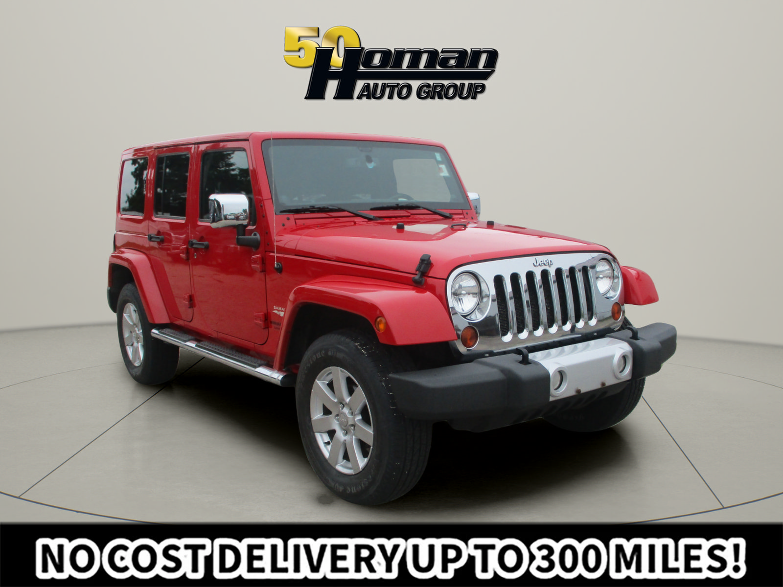 Used 2013 Jeep Wrangler Unlimited Sahara w/ Mopar Chrome Edition Group AWD/4WD image 8
