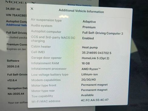 Used 2022 Tesla Model X image 45