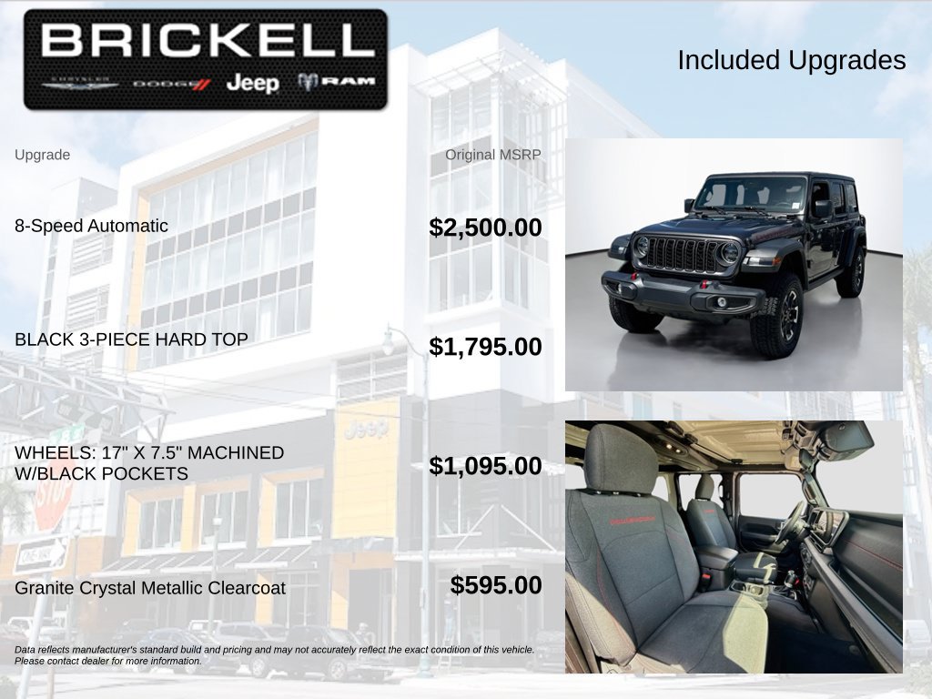 Used 2025 Jeep Wrangler Unlimited Rubicon AWD/4WD image 5