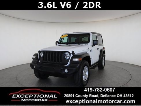Used 2022 Jeep Wrangler Sport image 1