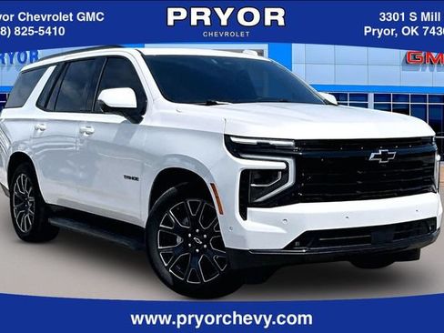 Used 2025 Chevrolet Tahoe RST w/ Advanced Technology Package AWD/4WD image 1