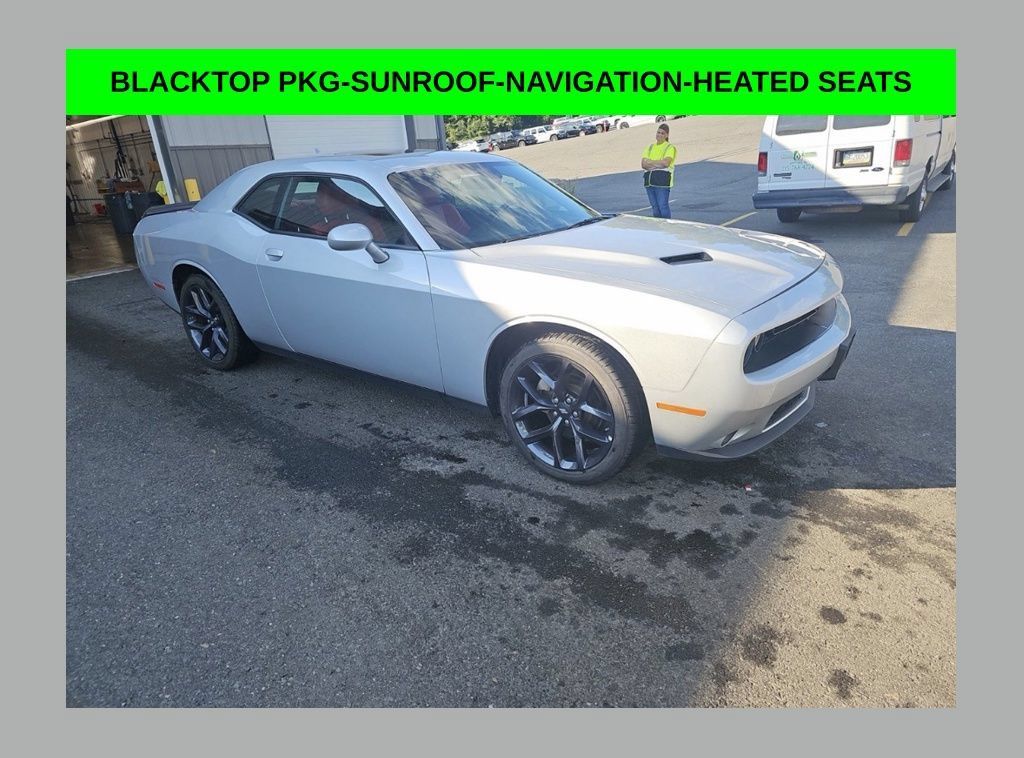 Used 2023 Dodge Challenger SXT w/ Blacktop Package RWD image 1