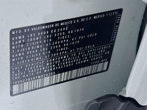 New 2026 Volkswagen Taos SE AWD/4WD image 33