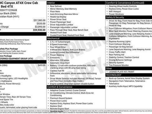 New 2026 GMC Canyon AT4X AWD/4WD image 50