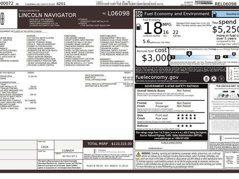 Used 2024 Lincoln Navigator L Reserve image 55