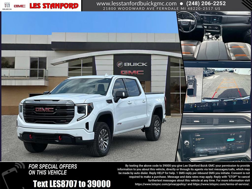 Certified 2023 GMC Sierra 1500 AT4 w/ AT4 Preferred Package AWD/4WD image 1
