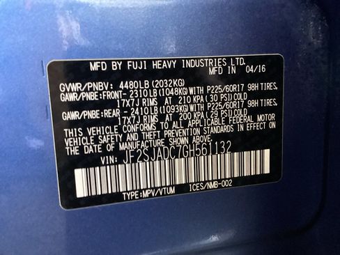 Used 2016 Subaru Forester 2.5i Premium w/ Popular Package #1 AWD/4WD image 16