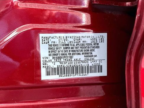 Used 2023 Nissan Sentra SR w/ SR Premium Package image 19