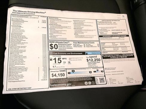 New 2026 BMW X5 M Competition w/ Executive Package AWD/4WD image 19