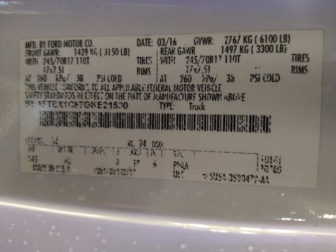 Used 2016 Ford F150 XL w/ Equipment Group 101A Mid RWD image 33