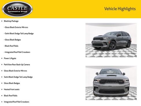 New 2026 Dodge Durango GT w/ Blacktop Package image 4