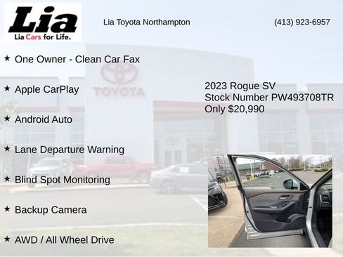 Used 2023 Nissan Rogue SV AWD/4WD image 7