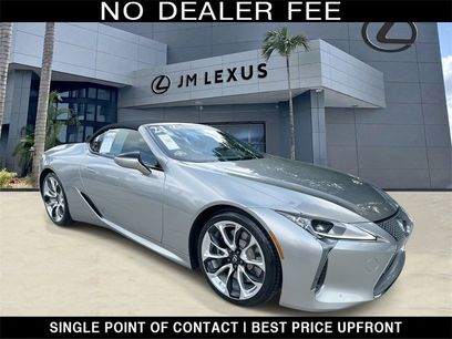 Certified 2021 Lexus LC 500 Convertible w/ Touring Package