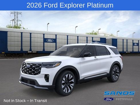 New 2026 Ford Explorer Platinum w/ LUX Leather Package AWD/4WD image 1
