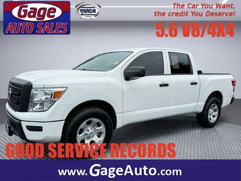 Used 2022 Nissan Titan S w/ S Utility Package AWD/4WD image 1